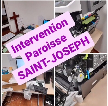 Remplacement Bouteille Toner Paroisse Saint-Joseph